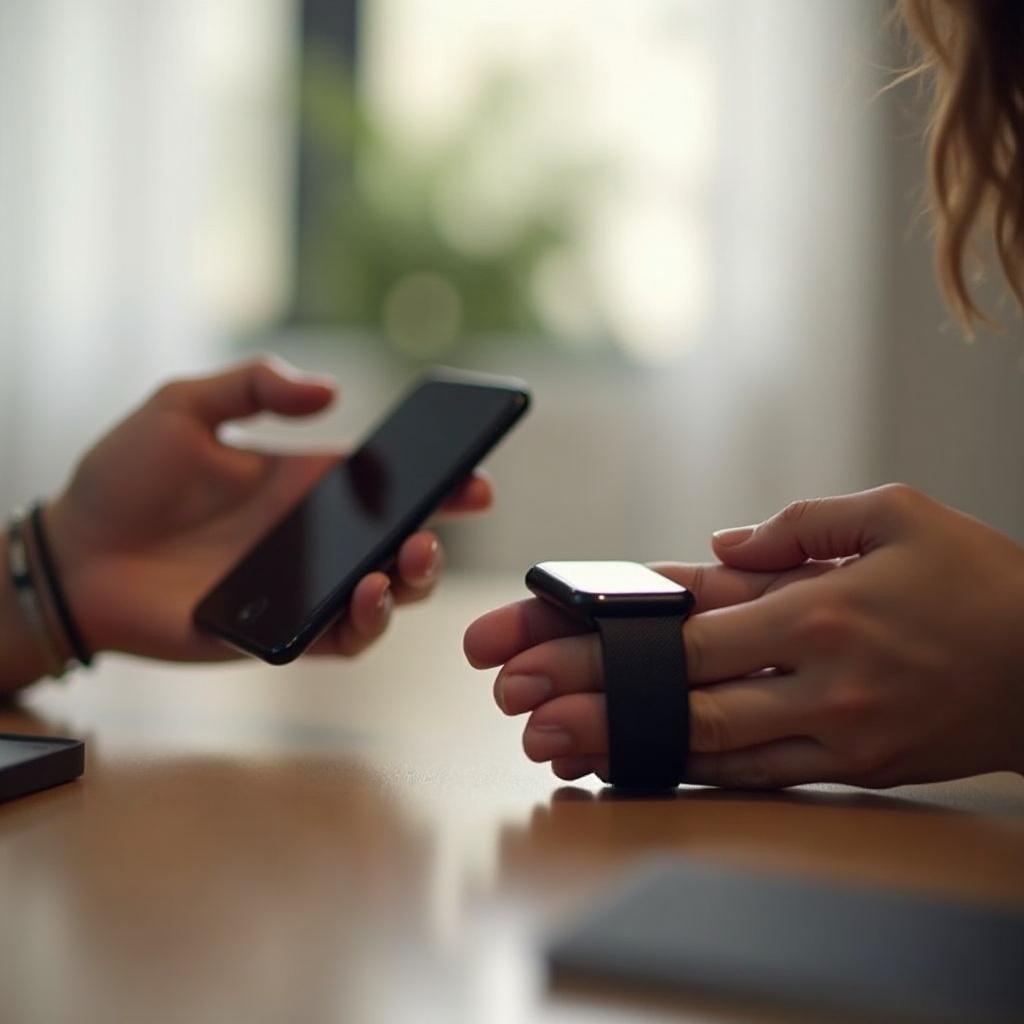 cara menghubungkan jam tangan pintar dengan iphone