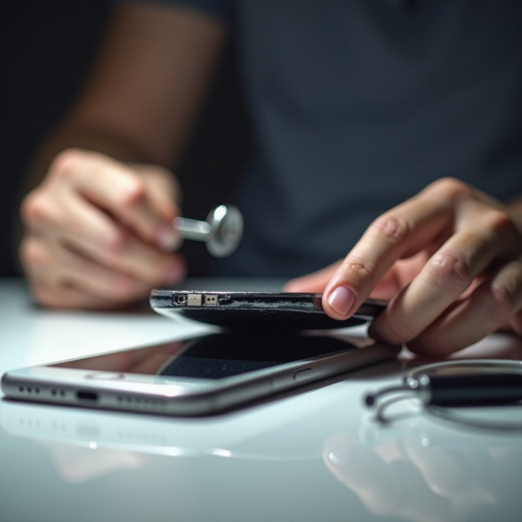 전화기가 켜지거나 충전되지 않습니다