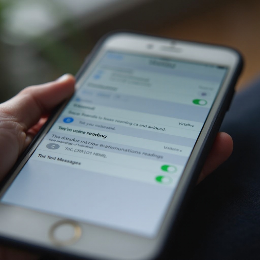 jak wyłączyć czytanie wiadomości tekstowych na iPhone