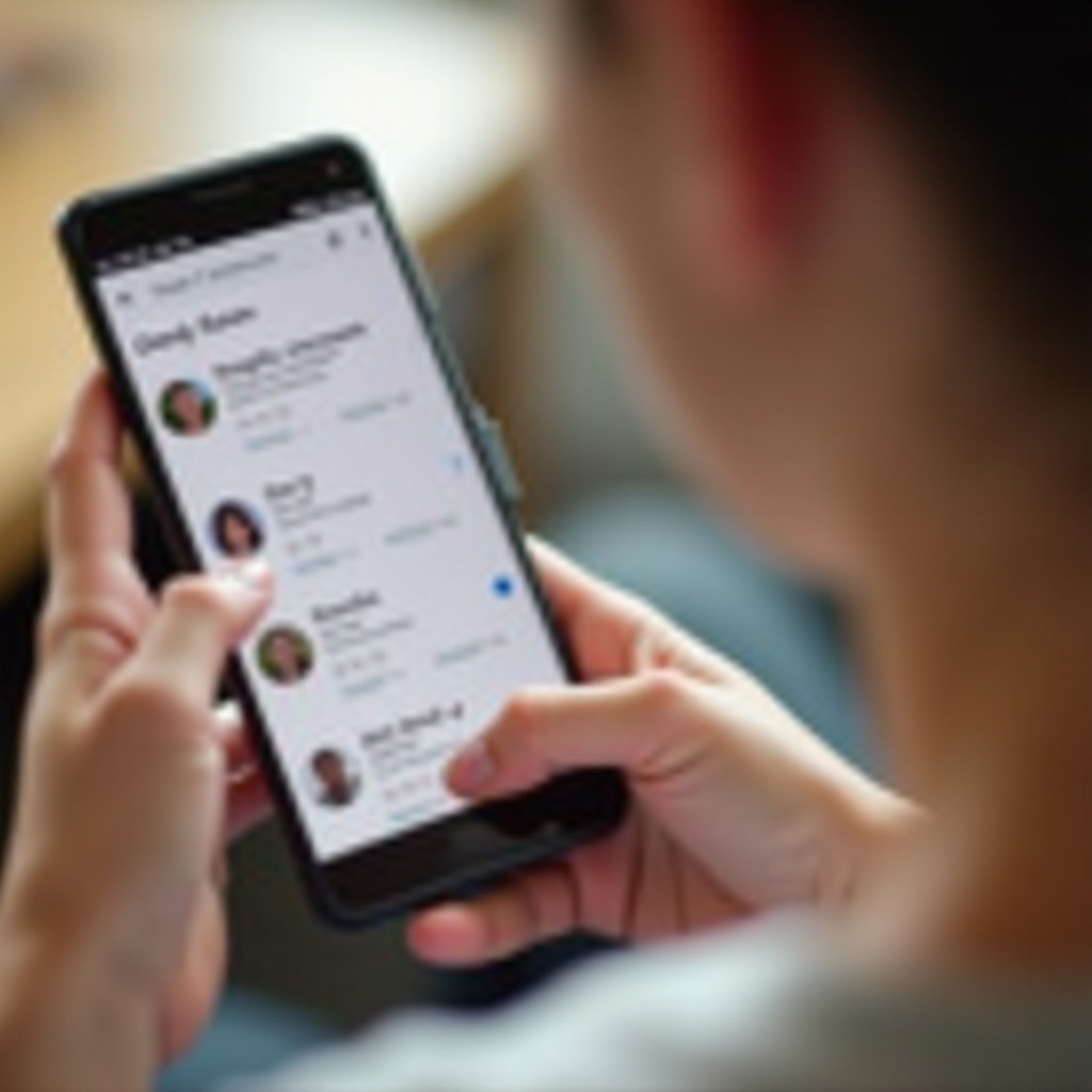 kuinka yhdistää yhteystiedot Androidissa