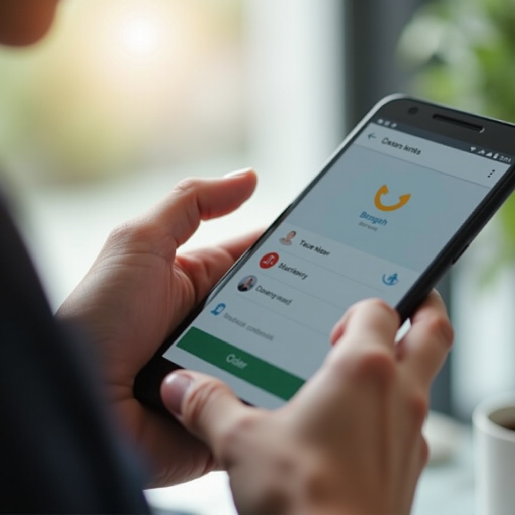 Androidで連絡先をマージする方法