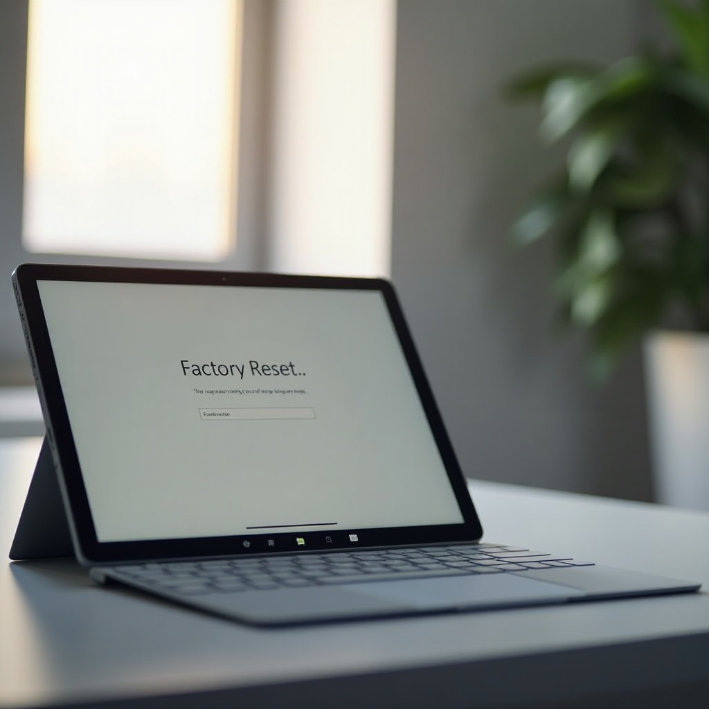 2024年にSurfaceタブレットを工場出荷時設定にリセットする方法