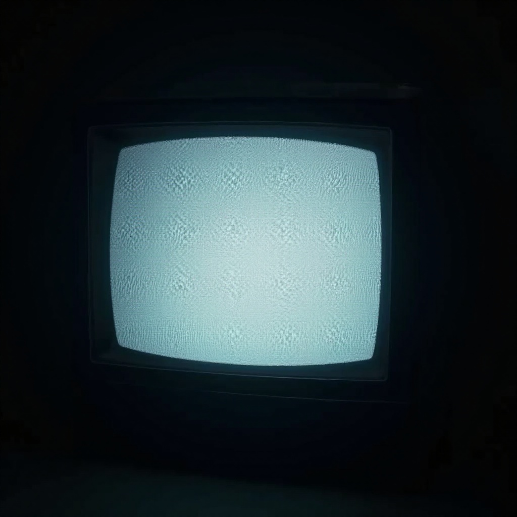 หิมะบนจอโทรทัศน์