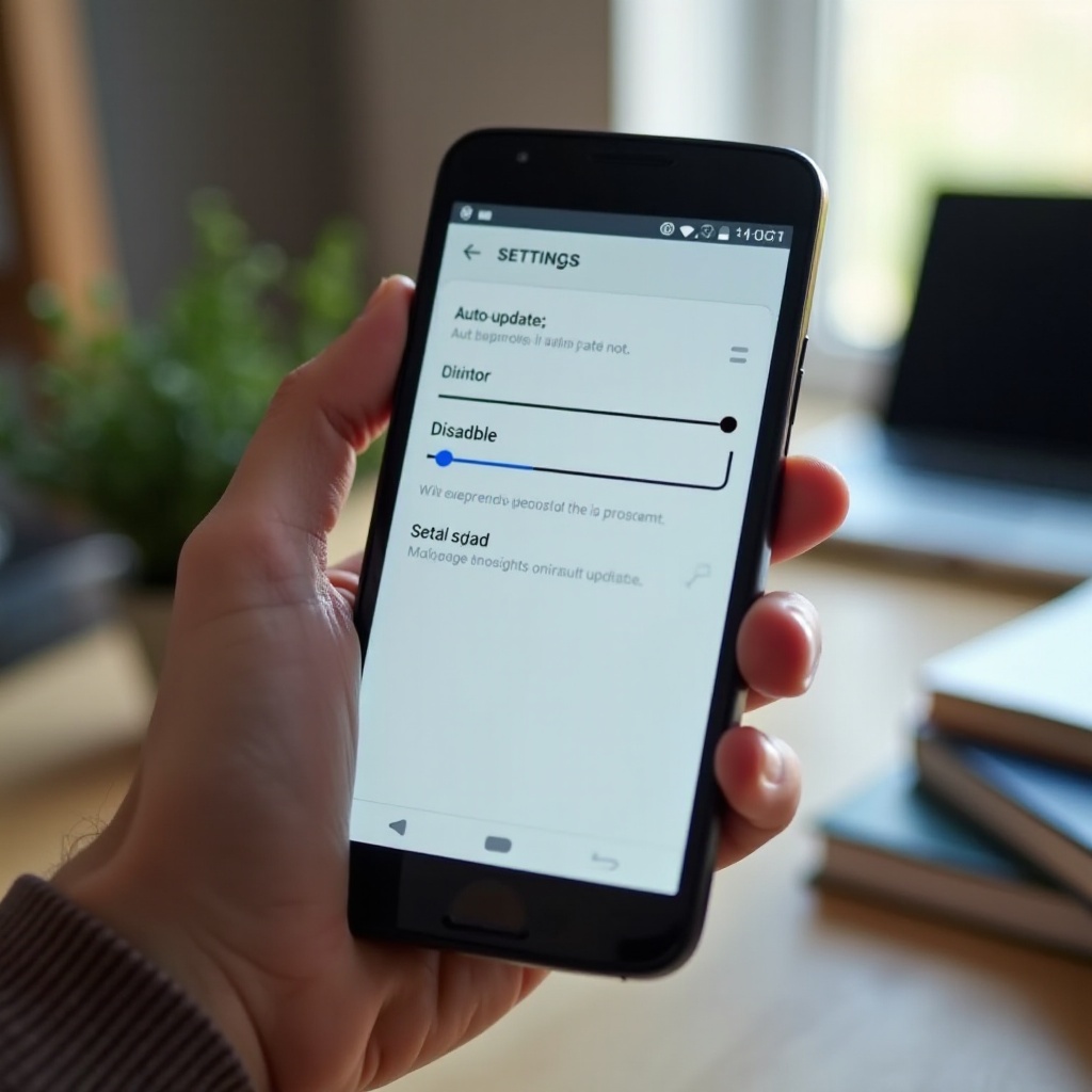poista Androidin automaattiset päivitykset käytöstä